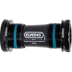 Elvedes Innenlager Thread Fit 68 mm schwarz