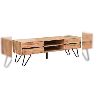 Lowboard BETANZOS Akazie Massivholz 160 x 44,5 x 50 cm Akazie | Kadima Design