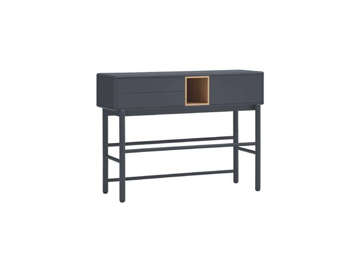 Design Konsolentisch „Corvo“ Eiche Anthrazit Teulat