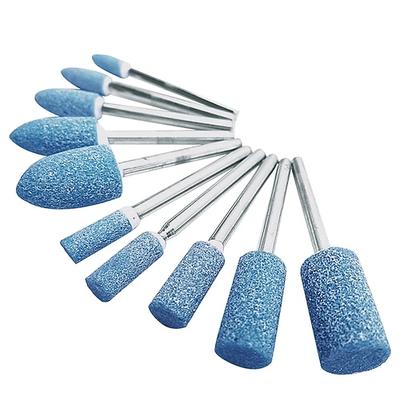 10er-Packung Schleifscheiben mit 1/8-Zoll-Schaft für rotierende Werkzeuge, geeignet zum Schleifen, Polieren und Entgraten von Eisenmetallen