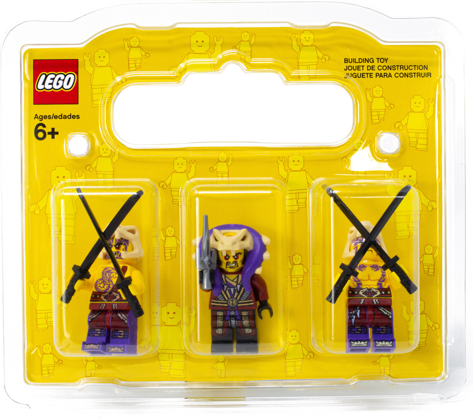 LEGO Ninjago set met 3 figuren: Master Chen, Krait en Chope