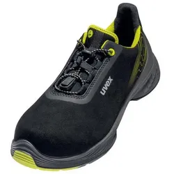 1 G2 Halbschuhe S2 68449 schwarz/gelb, Weite 12, Größe 43 - schwarz/gelb - 43
