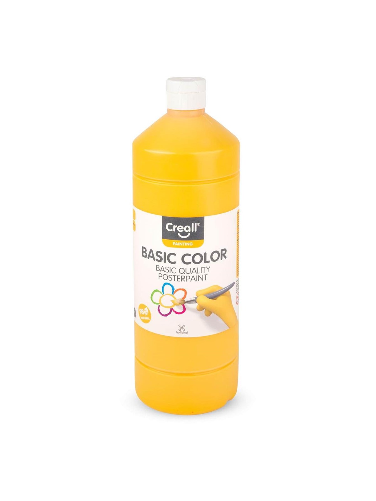 Creall School paint Dark yellow 1 liter