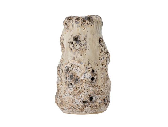 Vase Siam - Natur, aus Steingut - Natur - Luxusbetten24