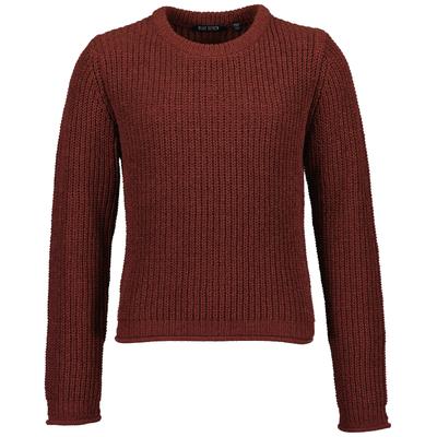 Strickpullover BLUE SEVEN "Pullover", Mädchen, Gr. 176, 3901, burgund, 100% Polyester, normal, Rundhals, Pullover Strickpullover