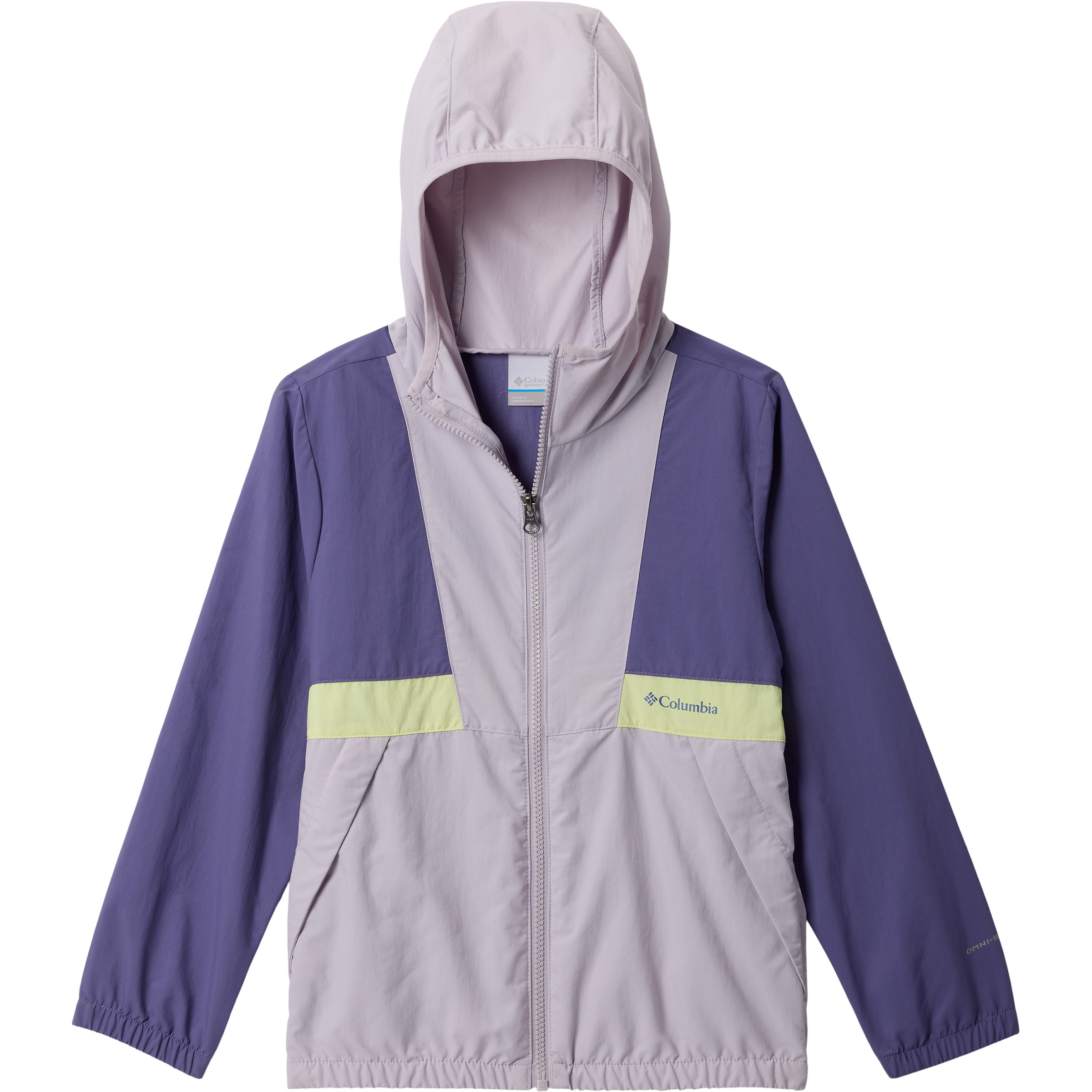 Columbia Spire Valley Kinder Freizeitjacke, Parkas lila Größe 104 Lifestyle Widerstandsfähig