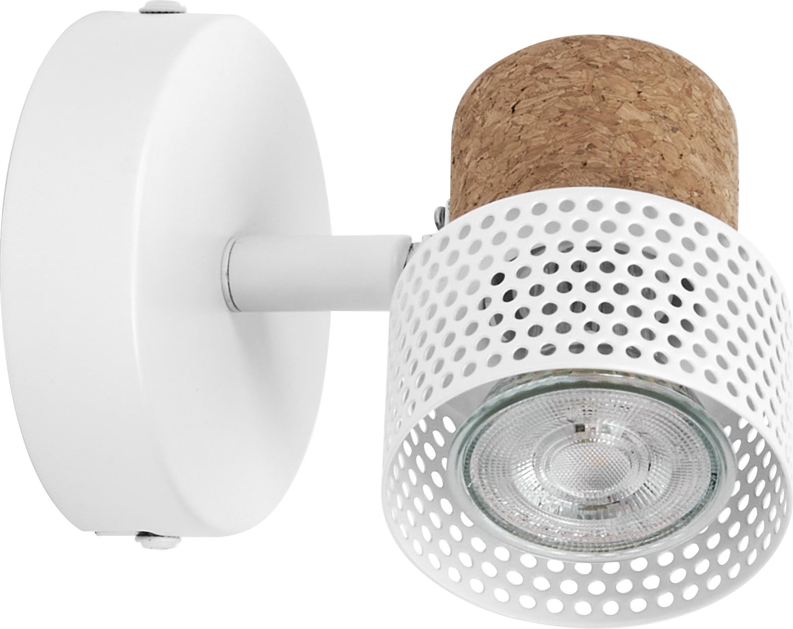 Osram Decor Spot Cork Inbouwspot, Wit, Dimbaar, Warmwit, GU10