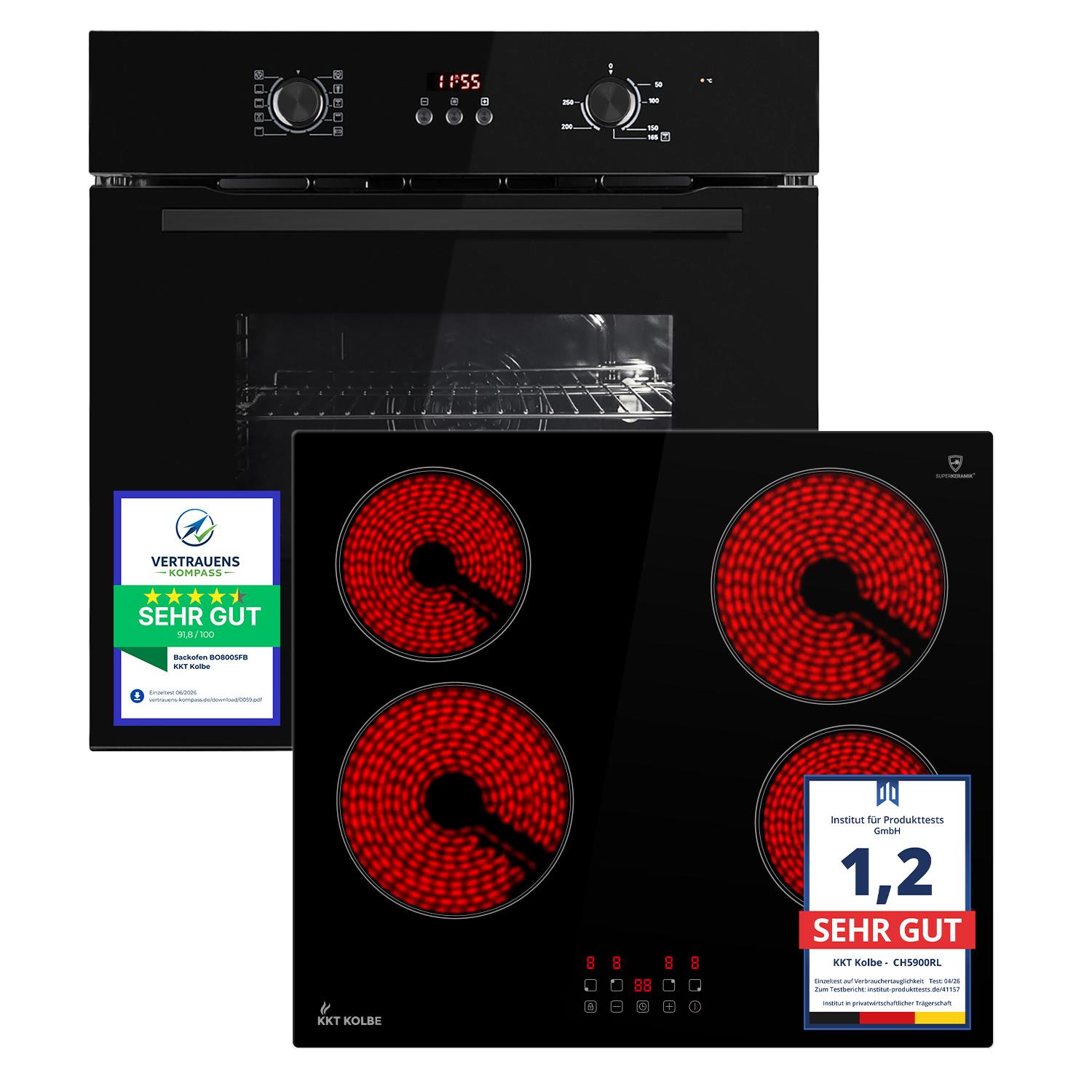 Backofen und Kochfeld SET8005FBCH5900RL