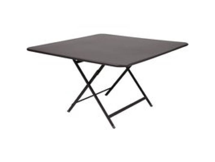 Table Carrée Pliante 128 x 128 cm Caractère en Acier