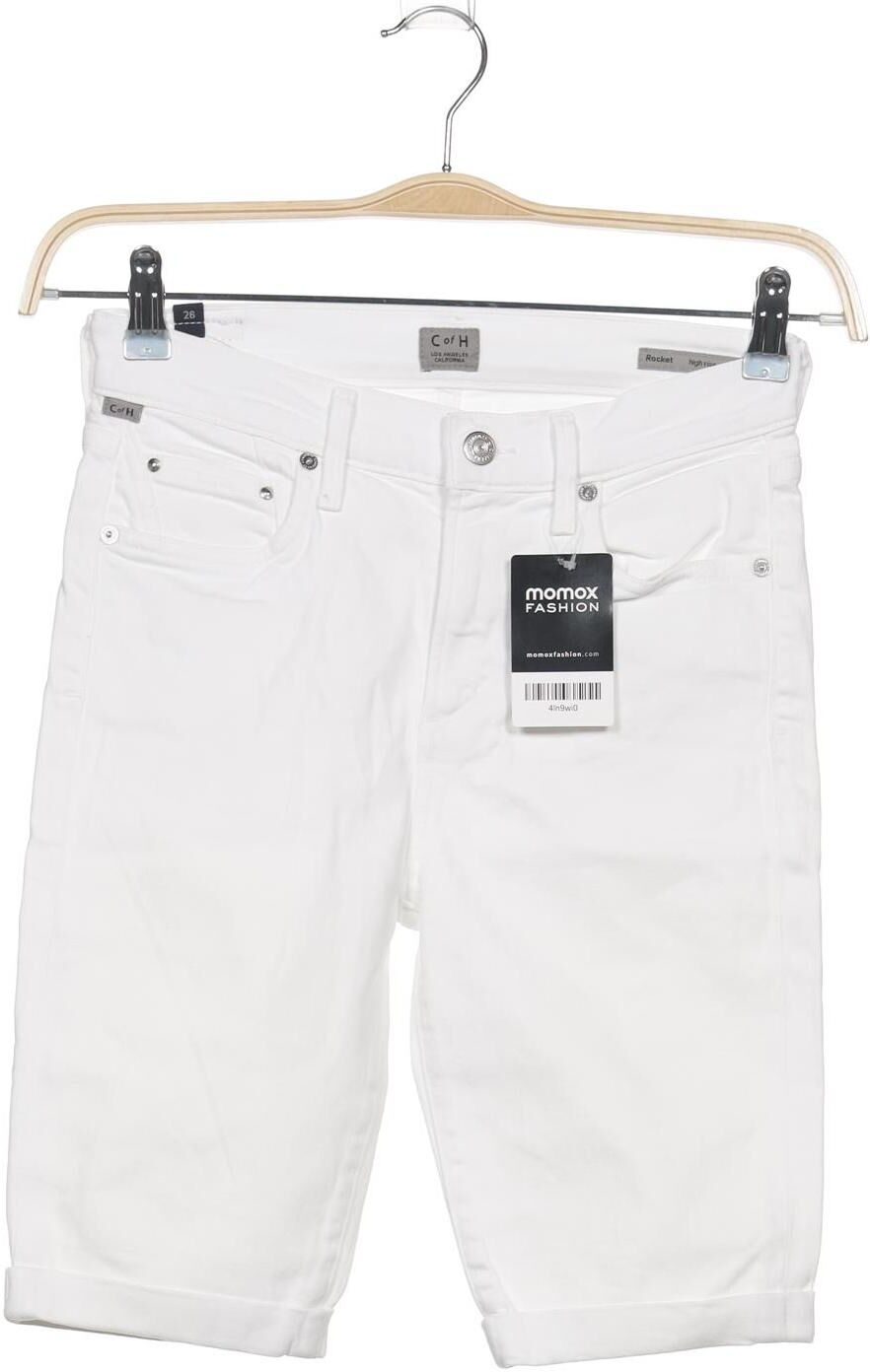 Citizens of humanity Damen Shorts, Weiß, Gr. W26, Baumwolle / Synthetik / Elasthan - Second Hand