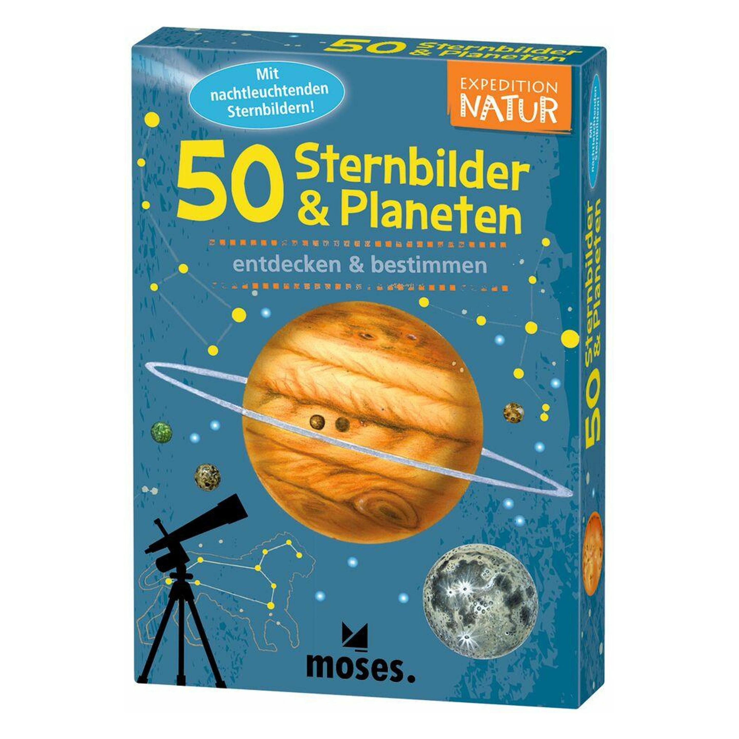 Moses 50 Sternbilder & Planeten (Deutsch) (09740)