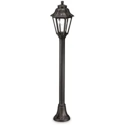Ideal Lux Outdoor Standleuchte ANNA PT1 SMALL, E27, schwarz IDEA-101514