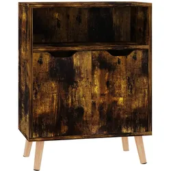 vidaXL Sideboard Räuchereiche 60x30x72 cm Holzwerkstoff