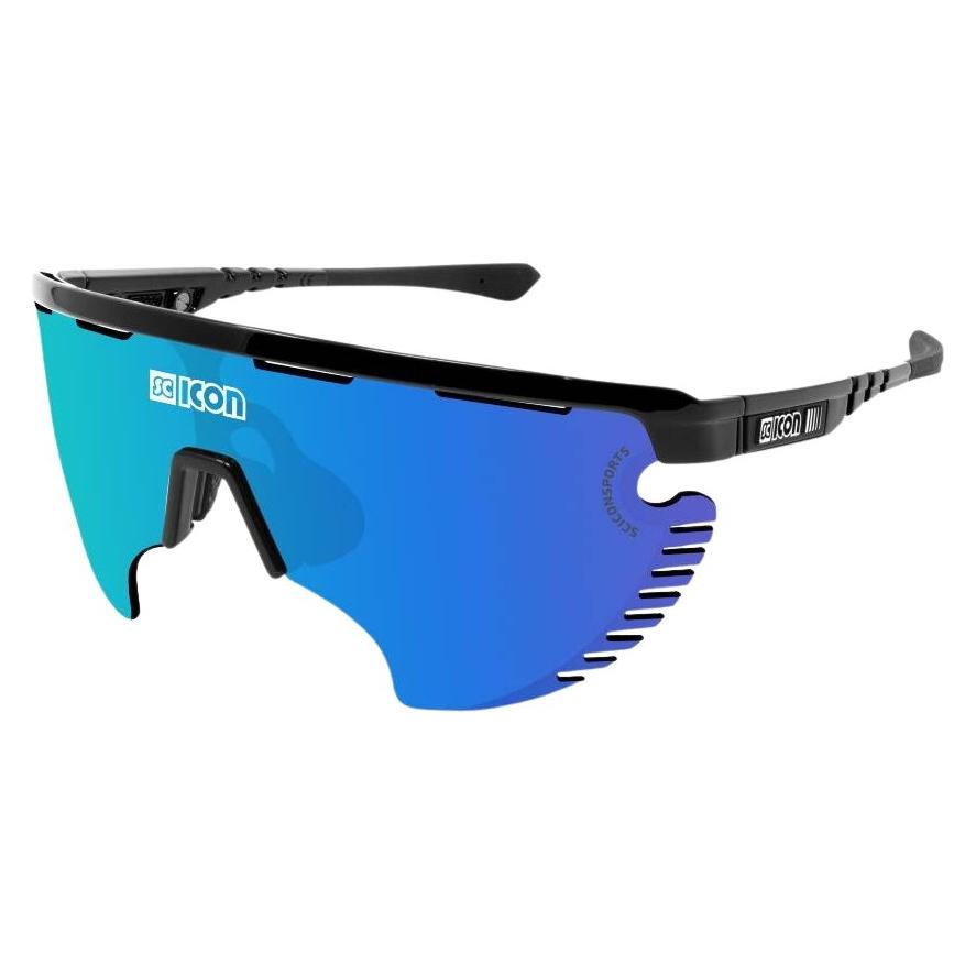 Scicon brillen aerowing lamon scnpp black gloss (Black Gloss, Multimirror Blue) (SCEY30030200)