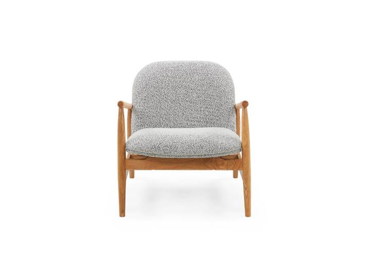 Olea Sessel, Eiche natur Stoff