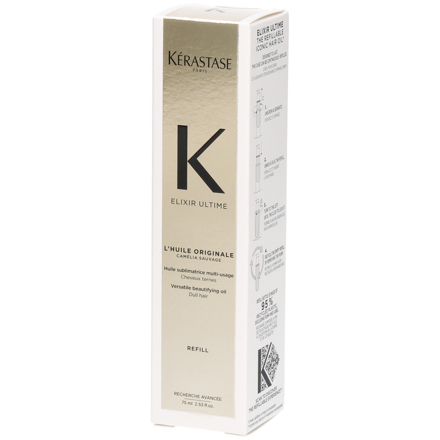 Kerastase Elixir Ultime L'Huile Originale Refill 75ml 75 ml Ätherisches Öl