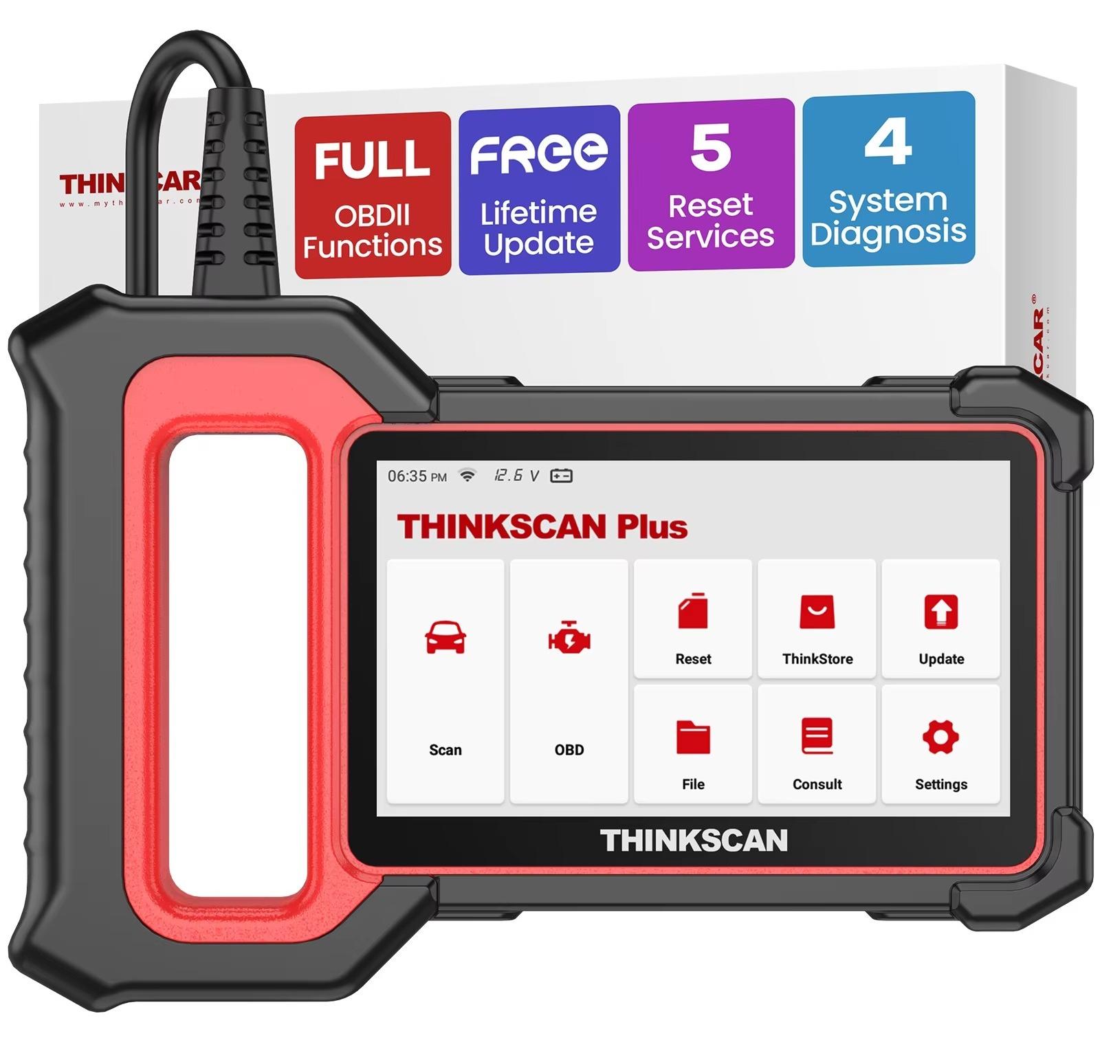 OBD2-Fehlercodeleser für Autos - Plus S6 - WLAN - Softwareversion 2025 - e Updates - 10 Sprachen