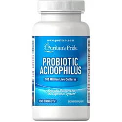 Probiotisches Acidophilus 100 Tabletten