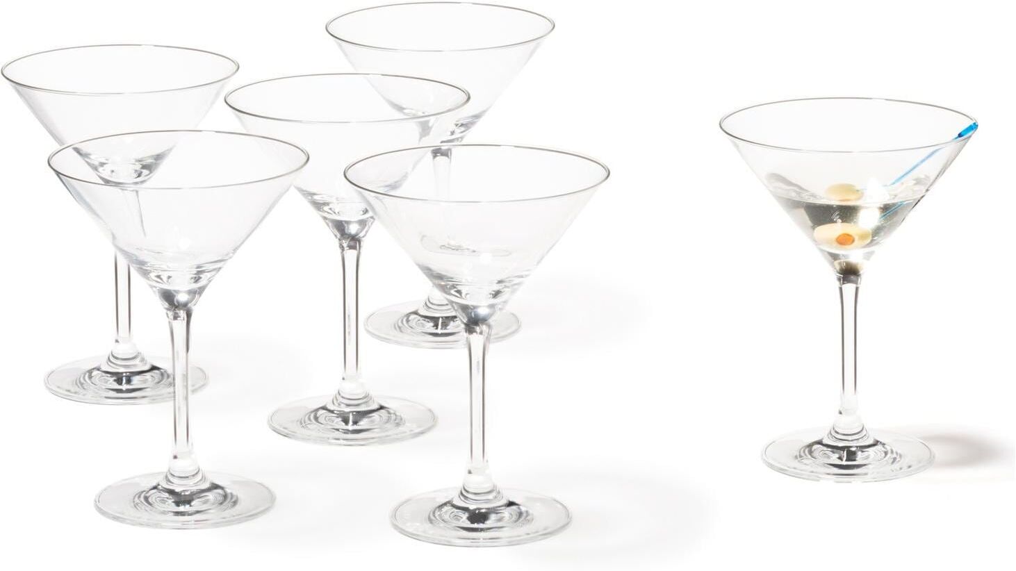 Cocktailglas LEONARDO "Ciao 200 ml", transparent, H:15cm, Glas, Trinkgefässe, Cocktailglas transparent 15cm, 200ml, 6 Stk.