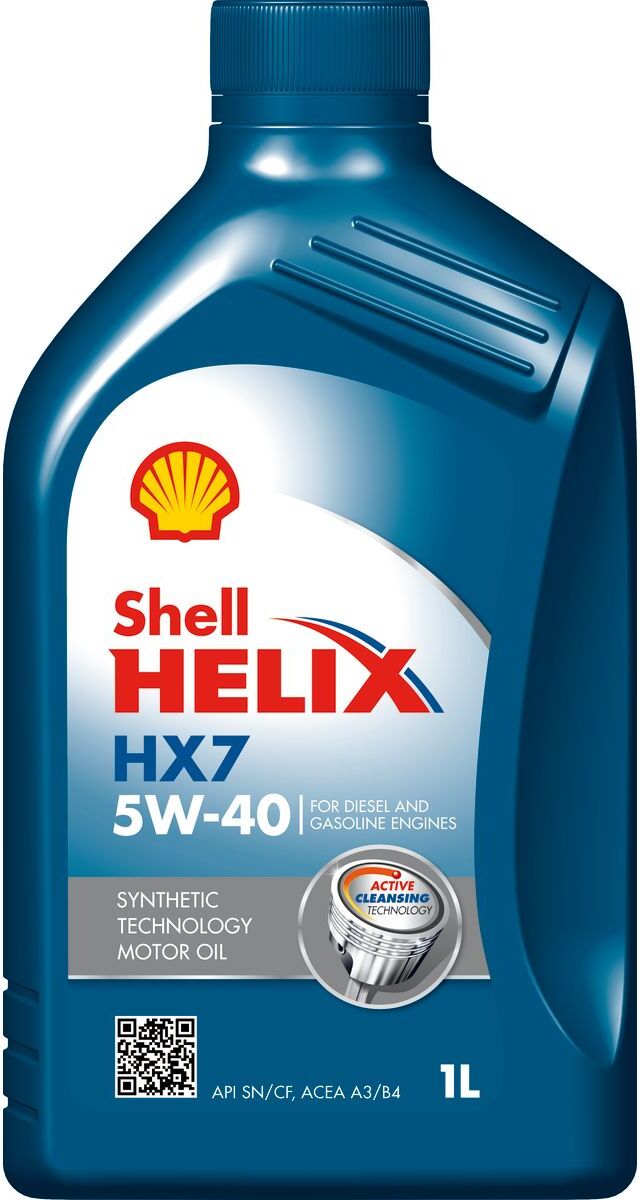 Motoröl SHELL 550070318 Helix HX7 5W40 1L