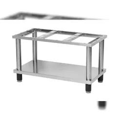 Gastro Unterschrank offene Seiten Untergestell Standgerät 990 x 530 x 570 mm