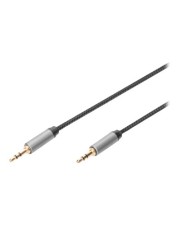 DIGITUS Audio Anschlusskabel 3,5 mm Klinke auf (DB-510110-018-S)