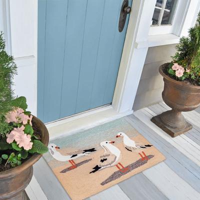 Liora Manne Lush Decor Frontporch Gulls Indoor/Outdoor Rug