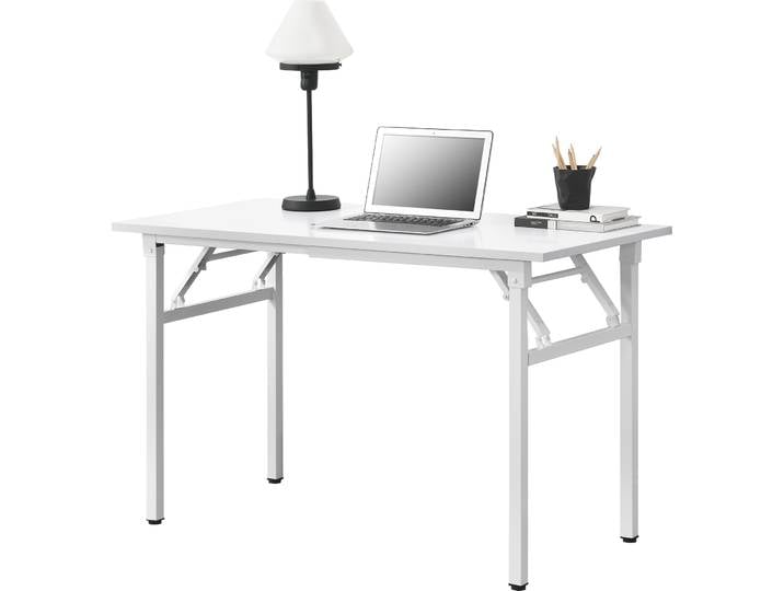 [.haus]® Klapptisch - 120 x 60cm Schreibtisch Bürotisch Computertisch Tisch Klappbar Weiß
