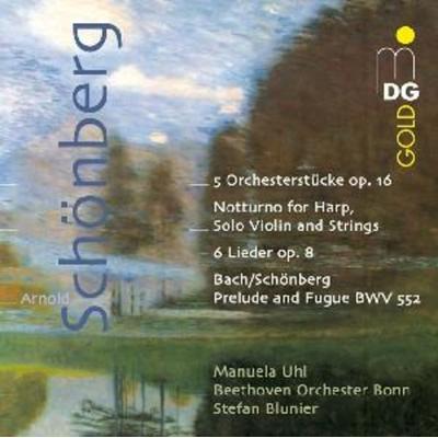 5 Orchesterstücke op.16/6 Lieder op.8/+ - Manuela Uhl,Stefan Blunier,Beethoven OrchBonn, CD