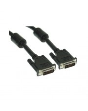 InLine DVI-I Kabel digital/analog 24+5-Pol Dual Link 1,8m Abgeschirmt 1,8 m UL 5er (17791)