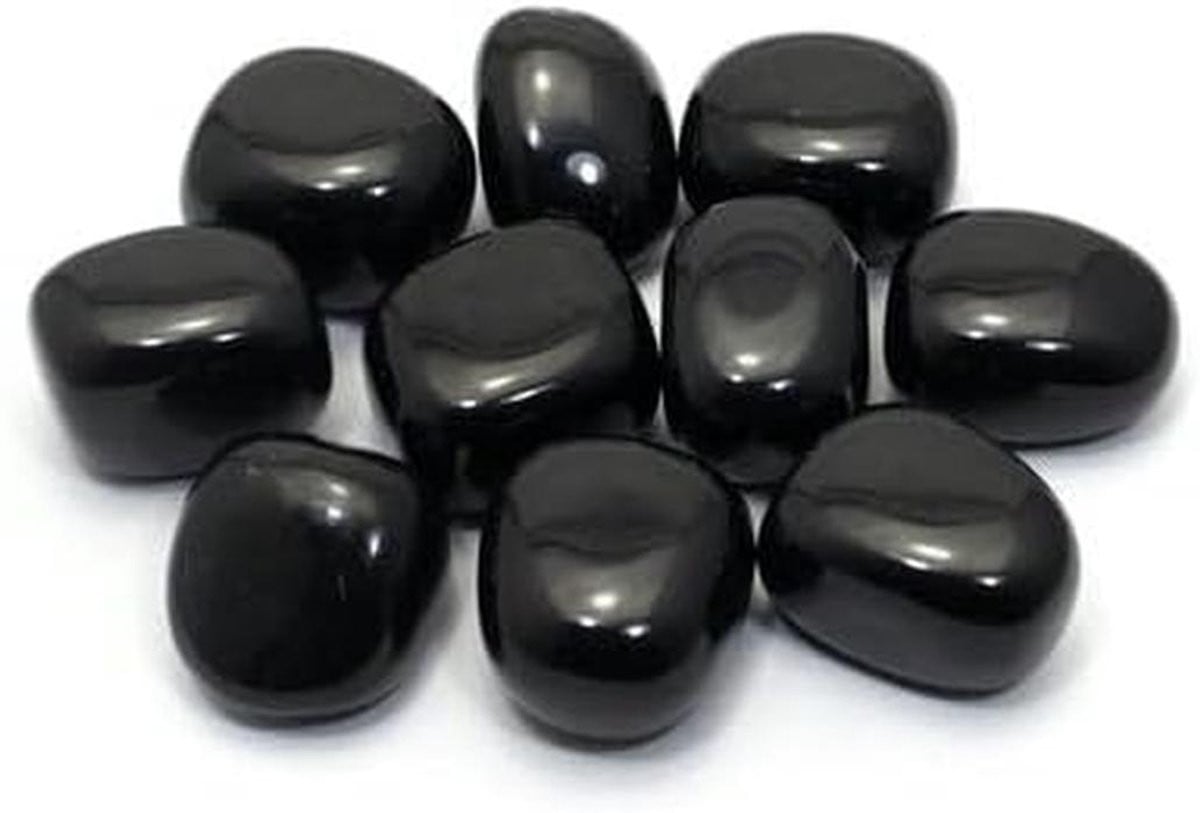 Zwarte Onyx Ruwe Steen (20-25mm) - Individuele Edelsteen