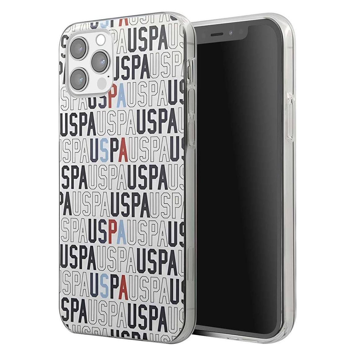 U.S. Polo US Polo USHCP12MPCUSPA6 iPhone 12/12 Pro 6.1" balta (Apple iPhone 12, Apple iPhone 12 Pro) (USP000059-0)