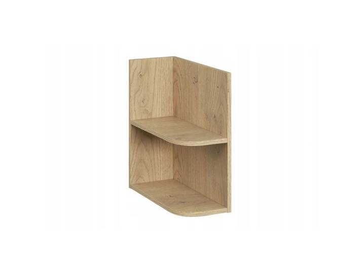 Caisson d'angle ouvert pour meuble de salle de bains DALIA chêne cremona – 20 cm