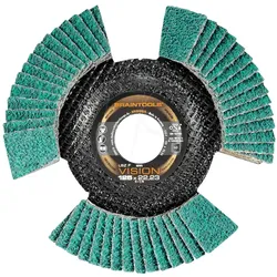 TS LSZ-F 115-K80 - Lamellenschleifscheibe, Stahl, 115 mm, 80er Körnung