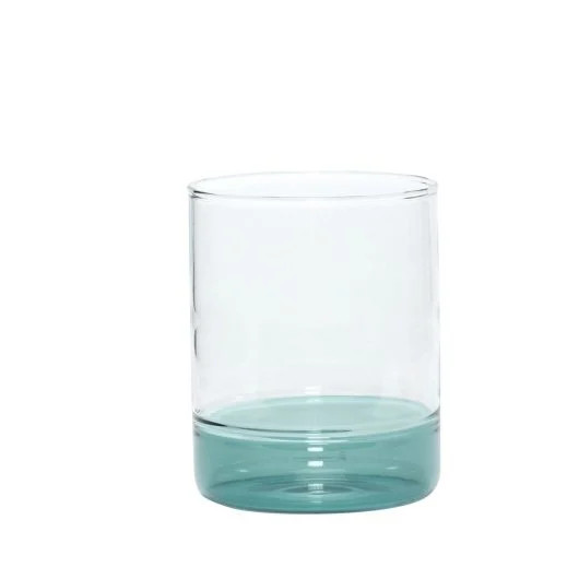 Hubsch Drinkglazen groen - set van 6 stuks