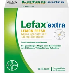 LEFAX extra Lemon Fresh Granulat 16 St Granulat