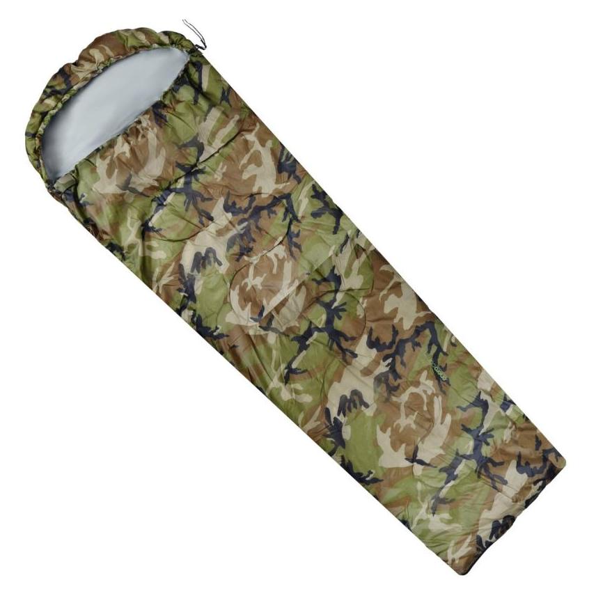 Aptel ŚPIWÓR TURYSTYCZNY MORO 210x80x50CM Z KOMPRESJĄ ENERO CAMP (210 cm) (66098384)