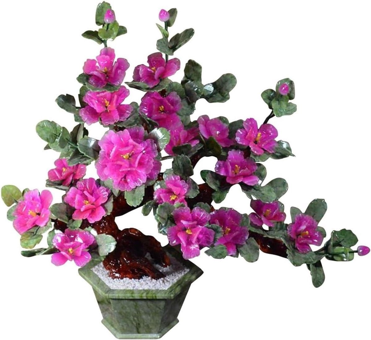 Realistische Nep Bonsaiboom Kunstplant Decoratie Multicolor B: 22 cm, H: 60 cm, D: 58 cm