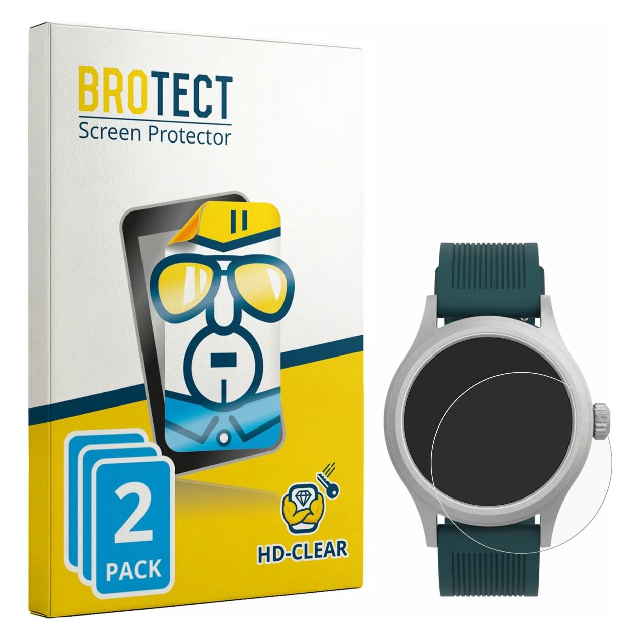 Brotect Schutzfolie für Timex Peanuts x Expedition Scout Displayschutz Displayschutzfolie Folie Klar (1864370)