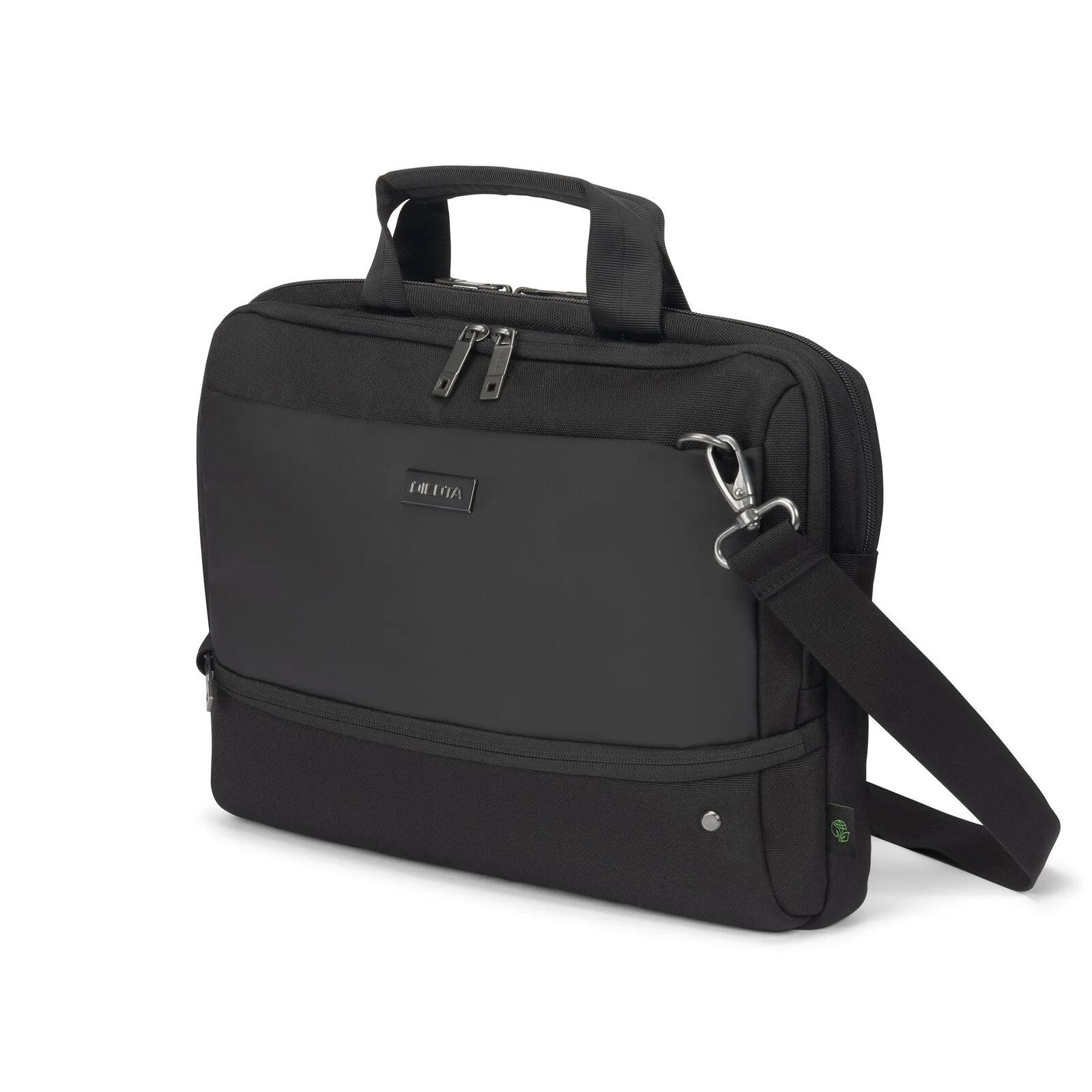 DICOTA Notebooktasche Slim Case FIVE 12-14 Zoll schwarz D32172-RPET