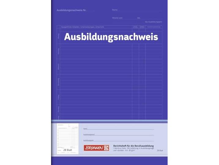 Brunnen 1026366223 10X Heft A4 Ausbildungsnachweis 1W/1S