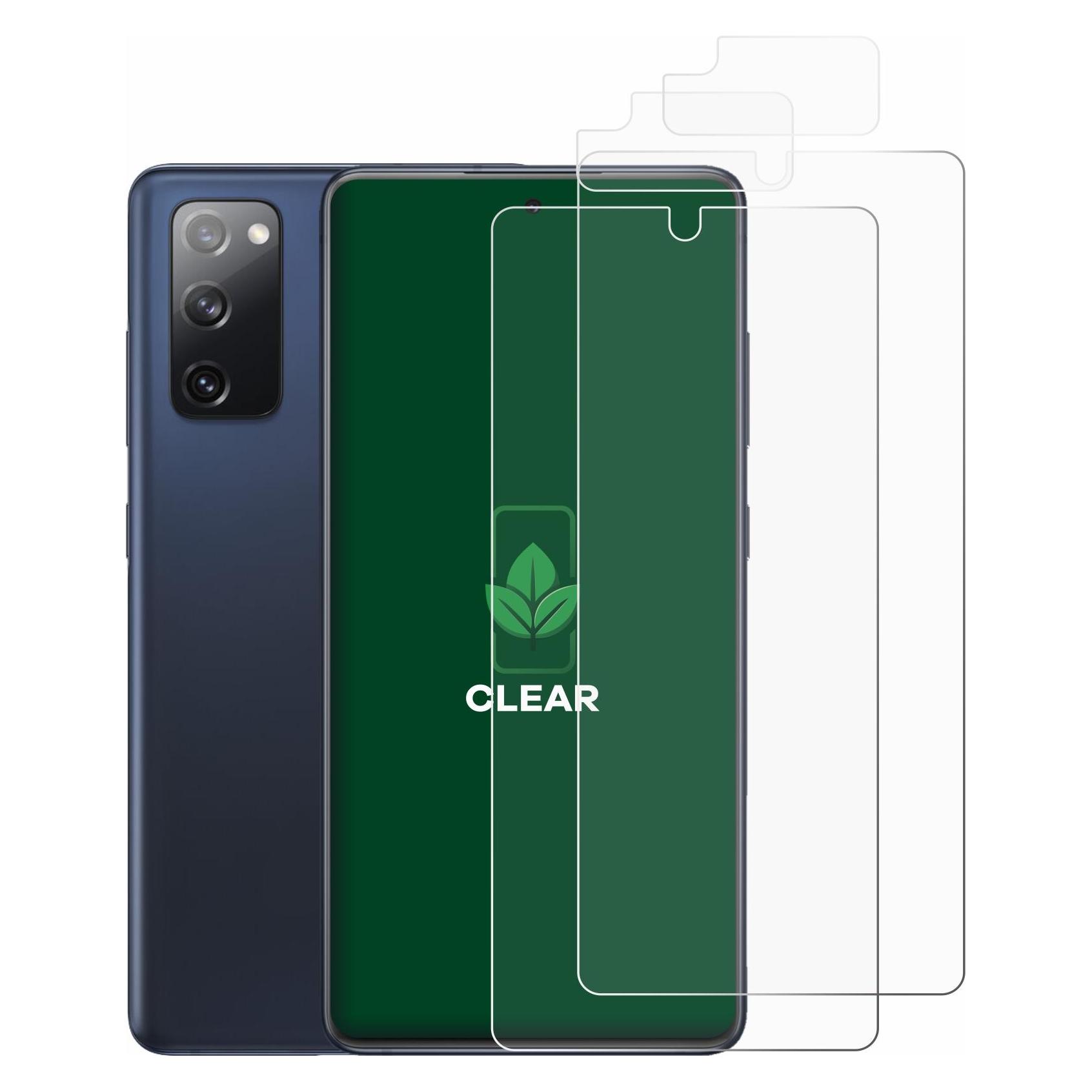 ScreenLeaf Schutzfolie für Samsung Galaxy S20 FE (Display+Kamera) Displayschutz Display Schutz Folie Klar (Samsung Galaxy S20 FE) (6143135)