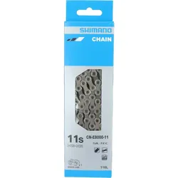 Shimano STEPS CN-E8000-11 | E-Bike Fahrradkette 116 Glieder + Quick Link