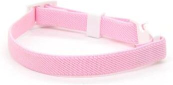 Uplift Essentials Fashion Stretch Elastic Safety Cat Collar pink s