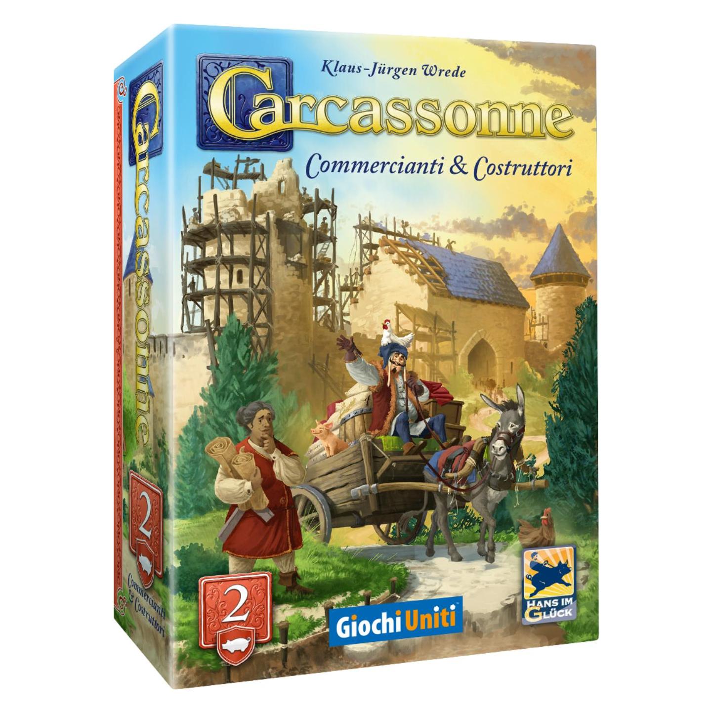 Giochi uniti Carcassonne Revival: Commercianti E Costruttori 2 (Italienisch) (62906002)