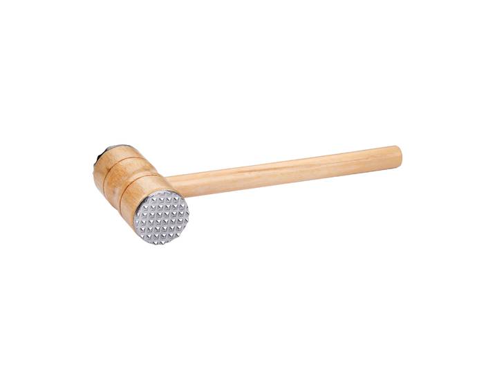 Fleischklopfer Holz Aluminium