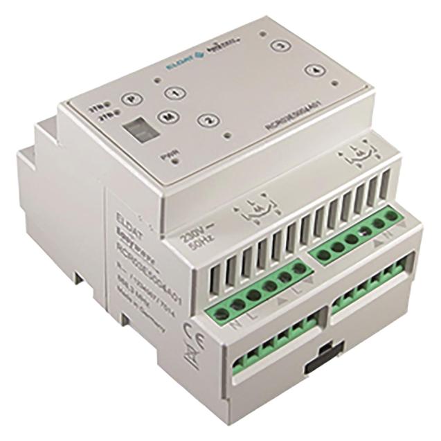 Eldat Hutschienen- RCR03EN5004A01-29K Empfänger Motor 4 Kanal 230VAC grau (RCR03EN5004A01-29K)