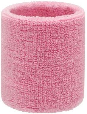Uplift Essentials Premium Moisture Wicking Cotton Athletic Wrist Sweatbands pink