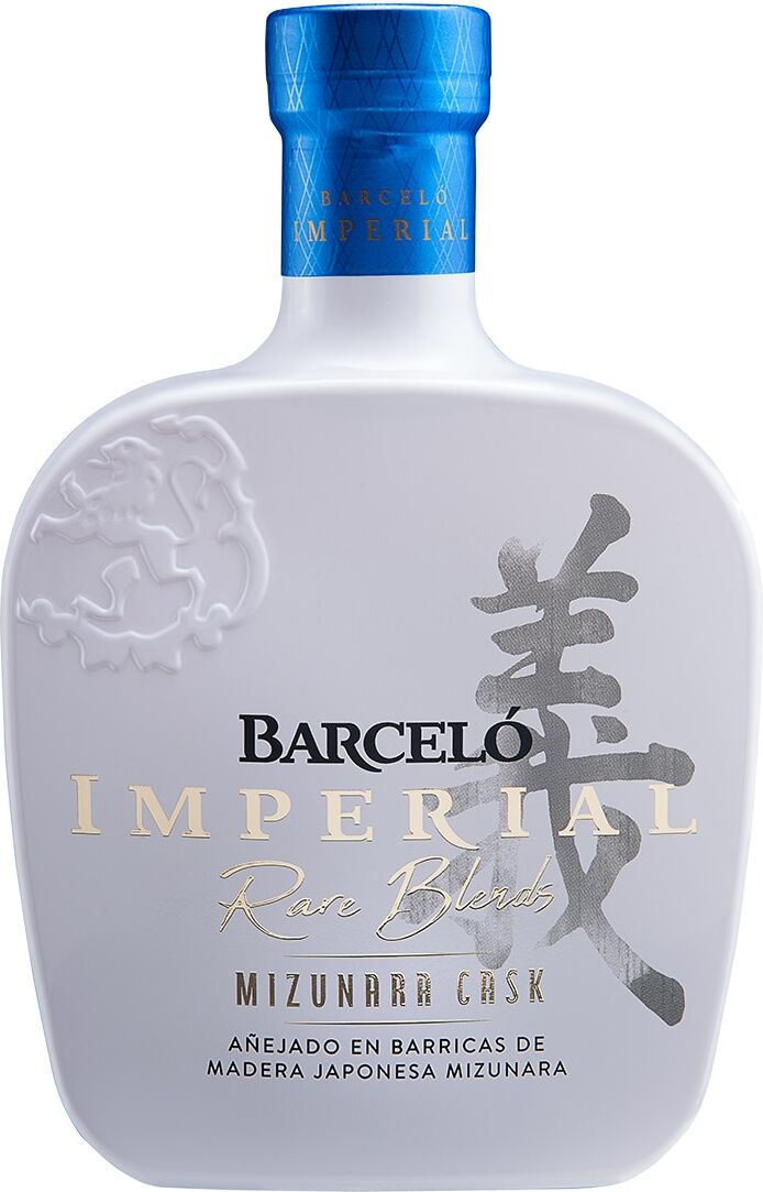 Barceló Ron Imperial Mizunara Cask-Rare Blends Collection.