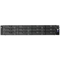 Asustor Lockerstor NAS AS6512RD + Rail 12-Bay, NAS, Schwarz